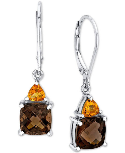 Серьги Macy's Smoky Citrine