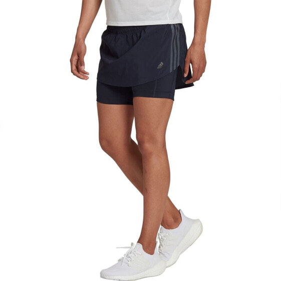 ADIDAS Run Icons 3 Stripes Shorts