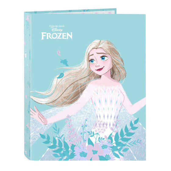 Папка-регистратор детская Frozen Hello spring Синий A4 26.5 x 33 x 4 см