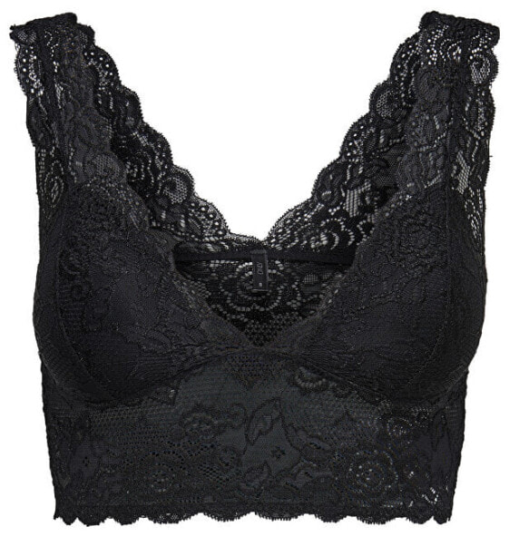 Бюстгальтер кружевной Only Chloe Lace Black