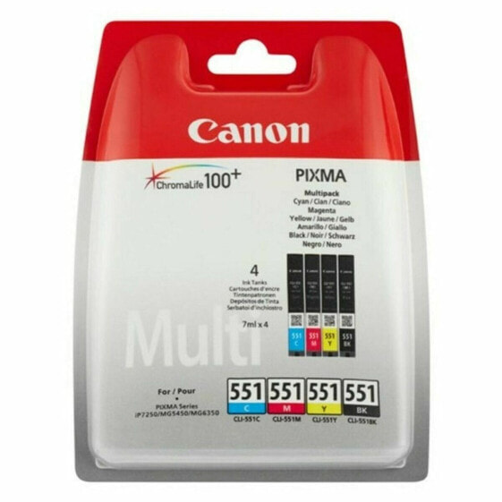 Original Ink Cartridge Canon CLI-551 Black