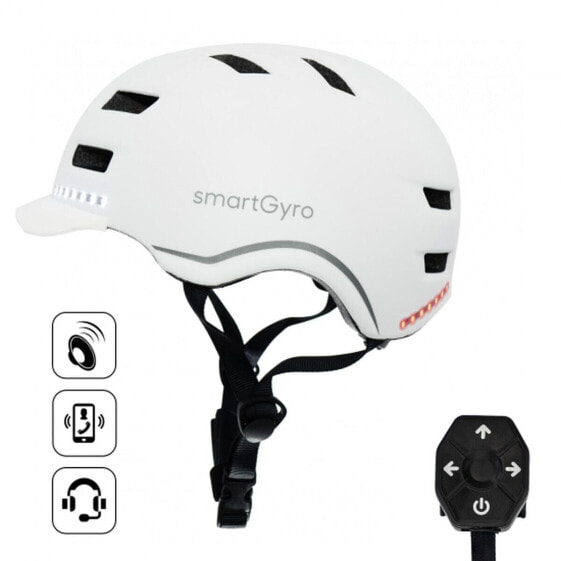 Шлем для электроскутера Smartgyro SMART PRO Белый