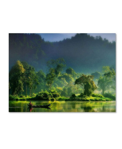 Hardibudi 'Painting Of Nature' Canvas Art - 24" x 18" x 2"