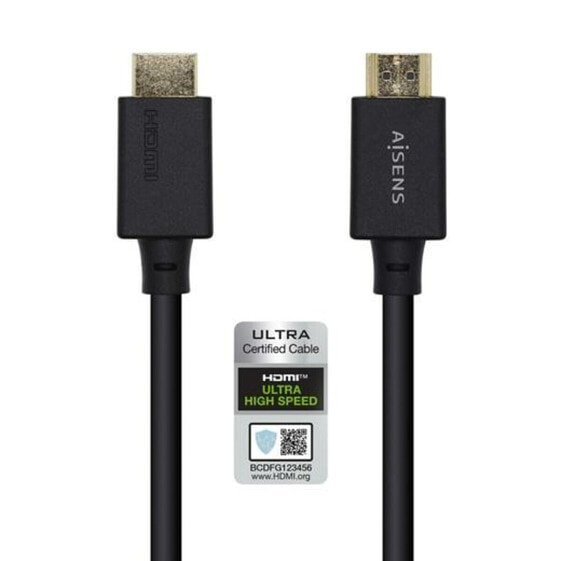 Кабель HDMI Aisens A150-0420 Чёрный 50 cm