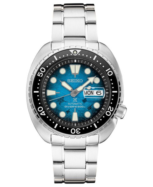 Men's Prospex Blue Manta Ray Diver Stainless Steel Bracelet Watch 45mm - A Special Edition