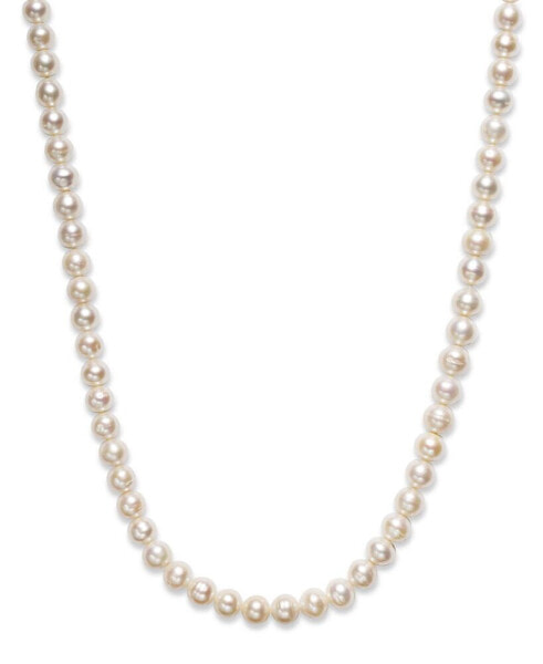 Belle de Mer pearl Necklace, 36" Cultured Freshwater Pearl Endless Strand (8-1/2mm)