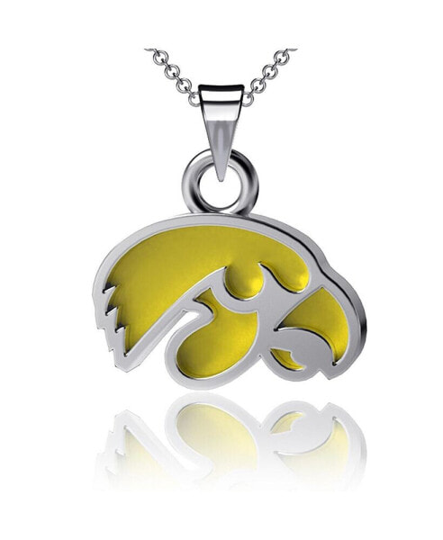 Women's Iowa Hawkeyes Enamel Pendant Necklace