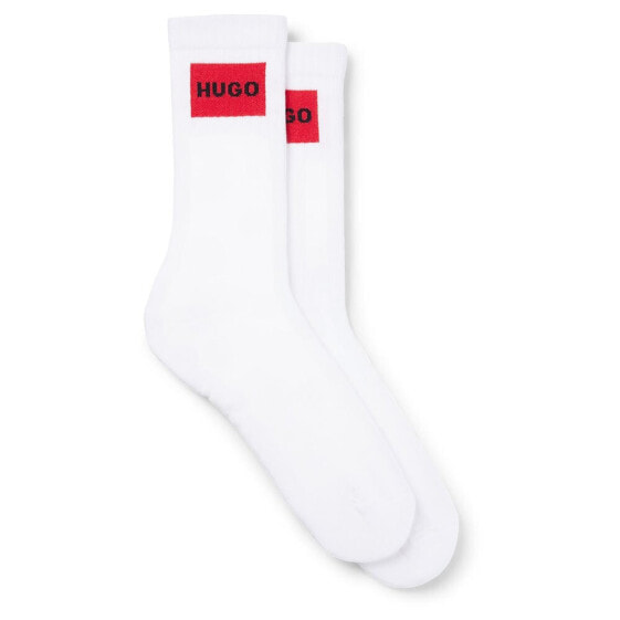 HUGO Qs Rib Label Cc 10257974 socks 2 units