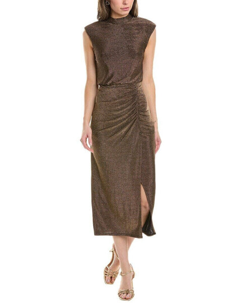 Платье Liv Foster вязаное металлическое