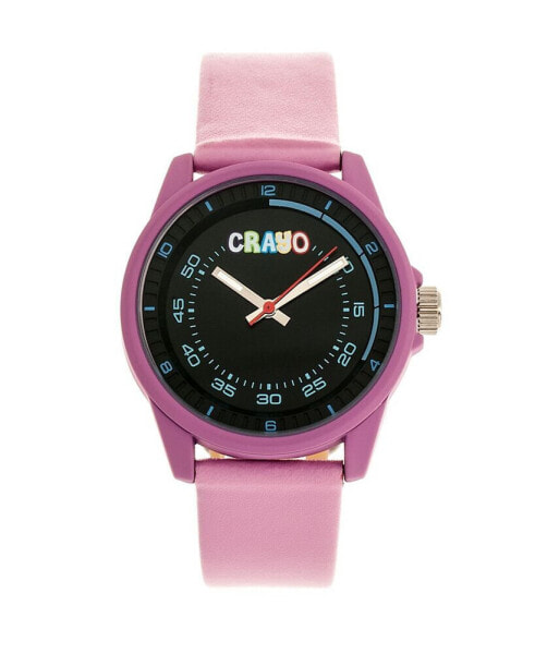 Часы Crayo Jolt Light Pink 34mm