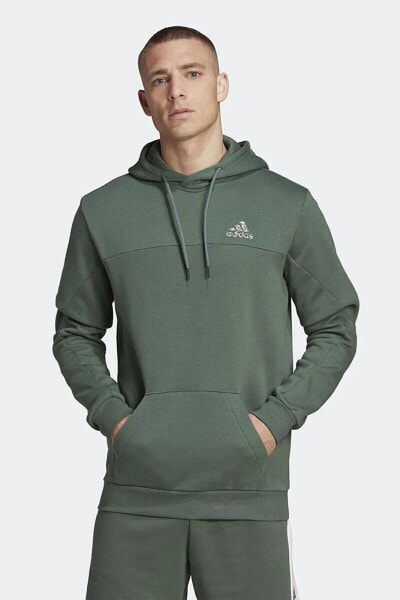 Толстовка мужская Adidas Erkek Günlük Kapşonlu Eşofman Üstü M Fl Recbos Hd Hm7889