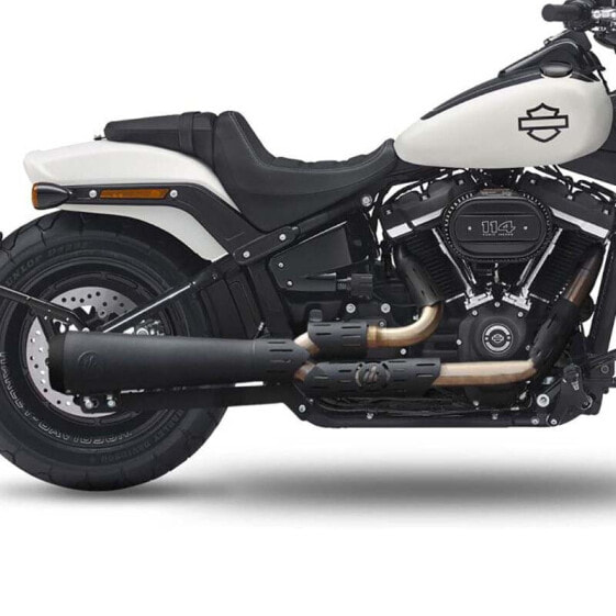 KESSTECH ESE 2-1 Harley Davidson FXFBS 1868 ABS Softail Fat Bob 114 Ref:225-5903-751 Slip On Muffler