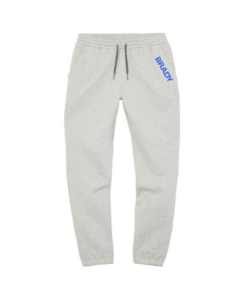 Men's Gray Wordmark Fleece Pants