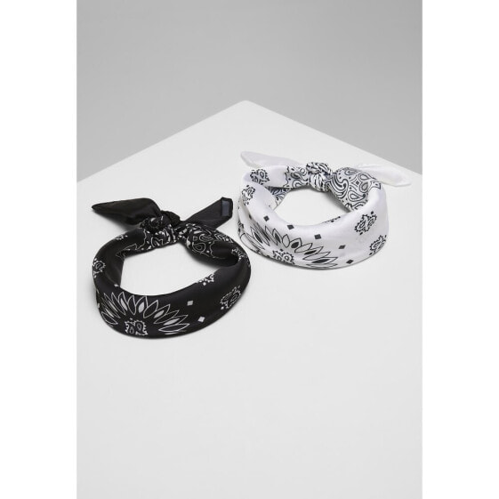 URBAN CLASSICS Set Of 2 Bandanas Satin