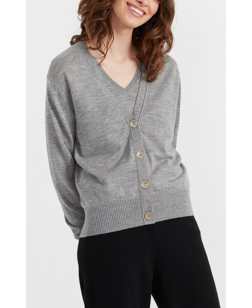 Women's Chinti & Parker Pure Merino Ultra Fine Cardigan