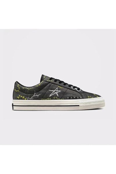 Cons One Star Pro Embroidery Unisex Siyah Sneaker