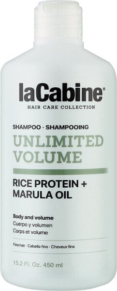 La Cabine Unlimited Volume Shampoo Rice Protein + Marula Oil