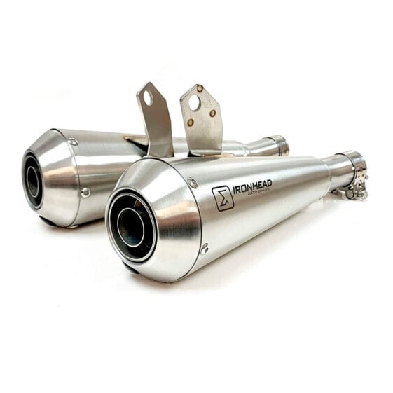 IXIL Ironhead Triumph Bonneville Newchurch SE 15-16/Speed Twin 19-20/Thruxton/R 1200 16-20 Stainless Steel homologated cone muffler