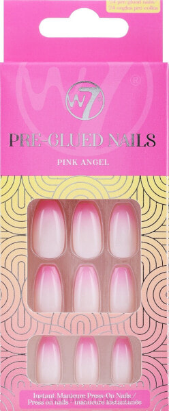 Falsche Nägel - W7 False Nails Pre-Glued Nails Pink Angel