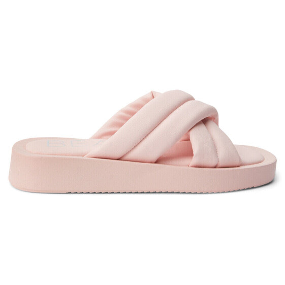 BEACH by Matisse Piper Platform Slide Womens Pink Casual Sandals PIPER-669