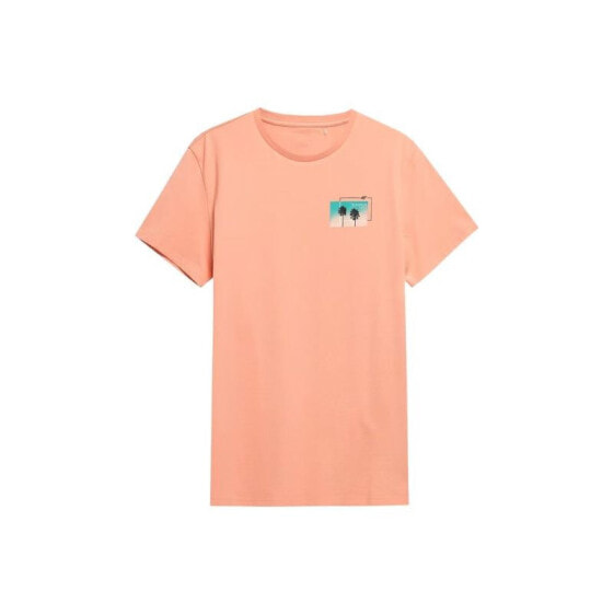 Футболка 4F T-shirt H4L22-TSM043 Salmon