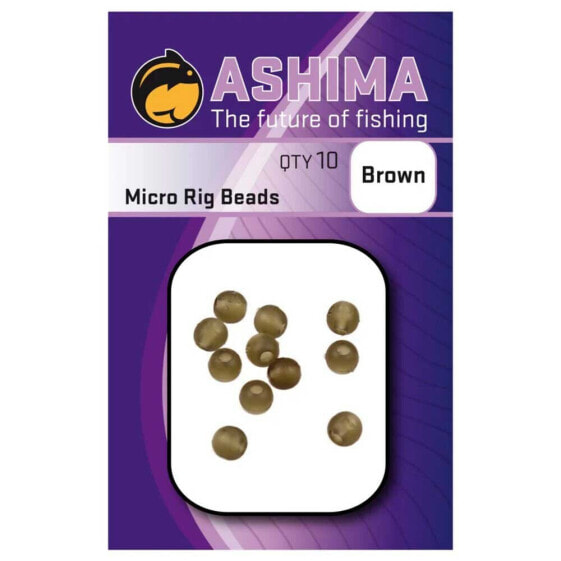 Микро бусины ASHIMA FISHING для сборки оснастки