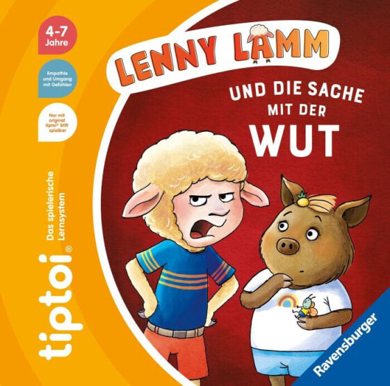 Детская книга Ravensburger tiptoi® Lenny Lamm Die Sache mit der Wut