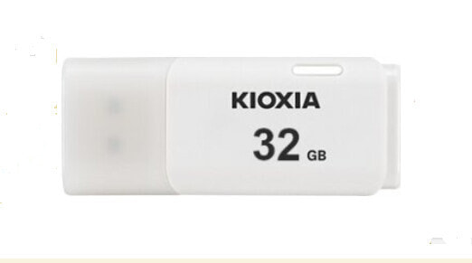 Kioxia TransMemory U202 - 32 GB - USB Type-A - 2.0 - Cap - 8 g - White