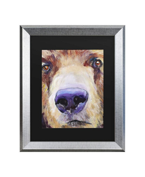 Pat Saunders-White The Sniffer Matted Framed Art - 27" x 33"