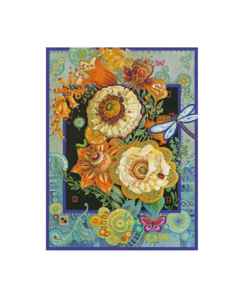 David Galchutt Floral Fiesta Canvas Art - 36.5" x 48"