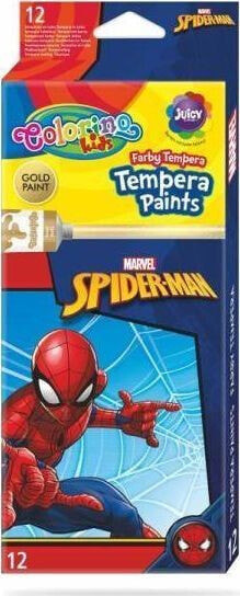 Гуашь PATIO Colorino Kids 12 цветов Spiderman 12 мл