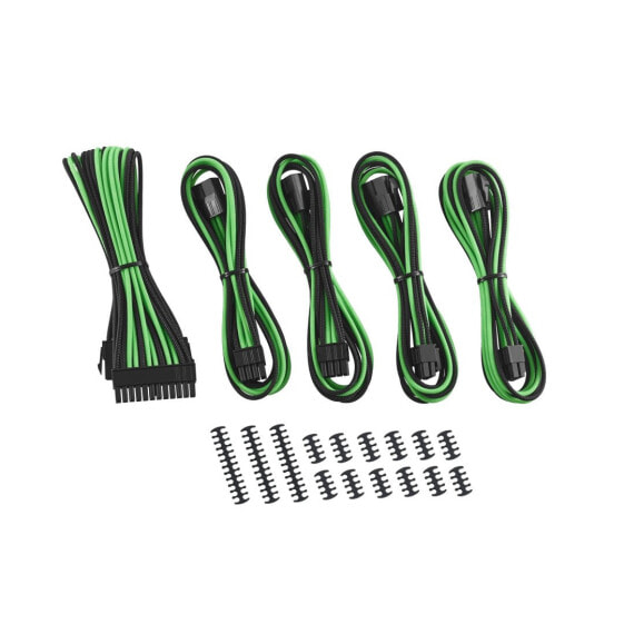 cablemod CM-CAB-CKIT-N88KKLG-R - 0.45 m - EPS 8-pin - 2 x PCI-E (8-pin) - Straight - Straight - Black - Green