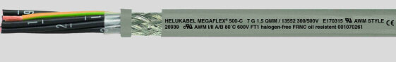 Helukabel MEGAFLEX 500-? - Gray - Copper - Copolymer - 7.8 mm - 88 kg/km - 130 kg/km