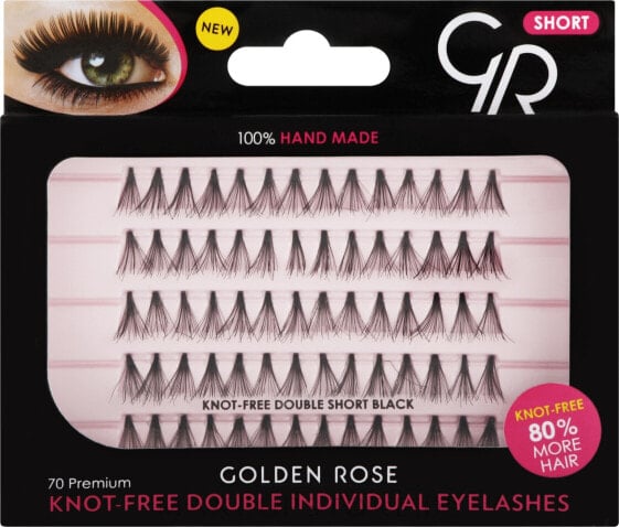 Wimpernbüschel-Set - Golden Rose Individual Eyelashes S