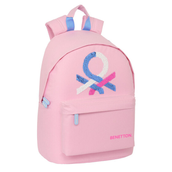 Рюкзак для ноутбука Benetton Pink Розовый 31 x 41 x 16 cm