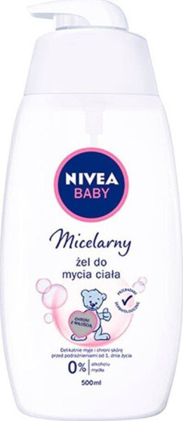Средство для купания Nivea Baby micelarny żel do mycia ciała 500 мл