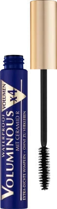 Mascara Voluminous Waterproof Black, 8 ml