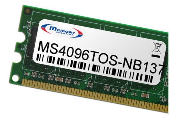 Memorysolution Memory Solution MS4096TOS-NB137 - 4 GB