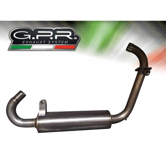 GPR EXHAUST SYSTEMS F.B. Mondial Hps 125 18-20 Ref:MD.3.DEC.RACE Not Homologated Stainless Steel Link Pipe
