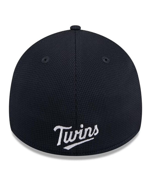 Men's White Minnesota Twins 2024 Batting Practice 39THIRTY Flex Hat