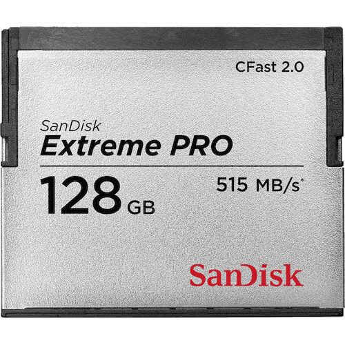 SanDisk Extreme Pro - Cfast - 128 GB - Parallel