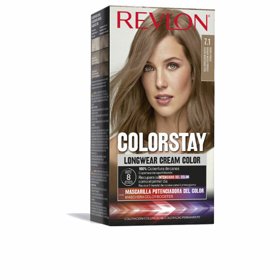 Постоянная краска Revlon Colorstay Nº 7.1 Золотисто-пепельный