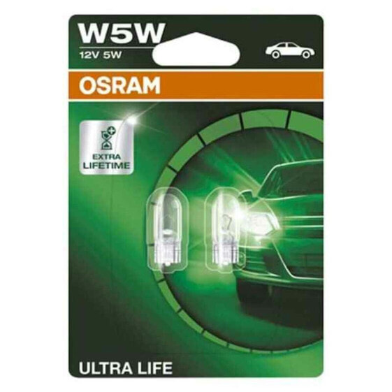 Автомобильная лампа OS2825ULT-02B Osram OS2825ULT-02B W5W 5W 12V (2 Предметы)