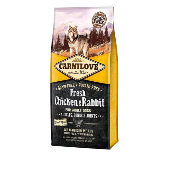 CARNILOVE Canine Adult Fresh Chicken Rabbit Joints 12kg