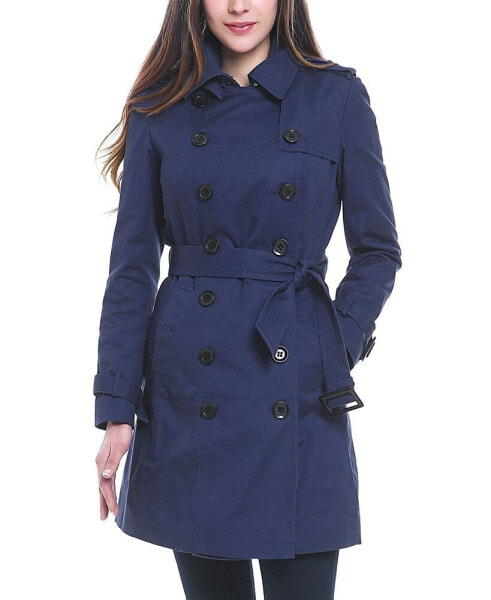 Women's Adley Water Resistant Hooded Trench Coat