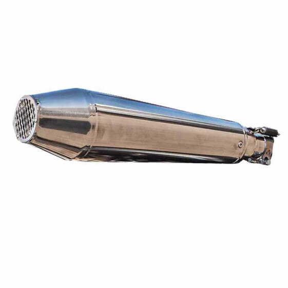 GPR EXHAUST SYSTEMS Ultracone Inox Cafè Racer Silencer Without Link Pipe SJ 600 G4 84-91 homologated muffler