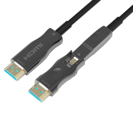 EUROCONNEX 0092-100 4K Removable HDMI 2.0 Cable hdmi 2.1 cable 100 m 60Hz