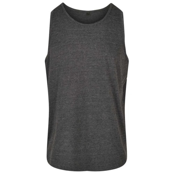 BUILD YOUR BRAND Basic sleeveless T-shirt