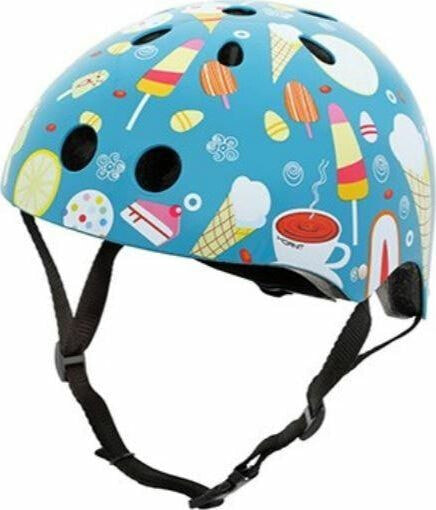 Mini Hornit Kask rowerowy Ice Creams niebieski r. 48-53cm (ICS803)