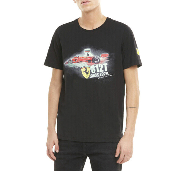 Футболка мужская PUMA Ferrari Race Graphic Crew Neck с коротким рукавом